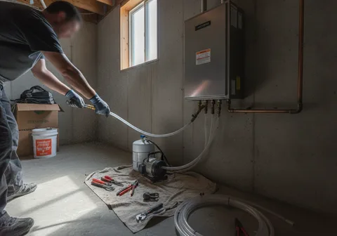 Tankless Installation & Descaling in Kitchener